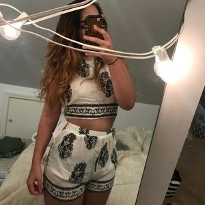 zaful two piece set new with tags